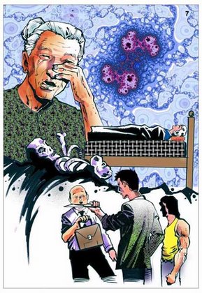 佛说父母恩重难报经(漫画) - 弥陀弟子释中庆 - 发菩提心,欣求净土 佛说父母恩重难报经(漫画) - 释中庆 - 不为自己求安乐,但愿众生得离苦。