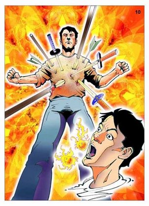 佛说父母恩重难报经(漫画) - 弥陀弟子释中庆 - 发菩提心,欣求净土 佛说父母恩重难报经(漫画) - 释中庆 - 不为自己求安乐,但愿众生得离苦。