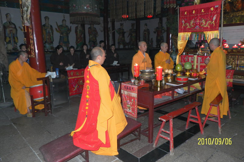学佛网瑜伽焰口施食法会图片纪实-学佛网