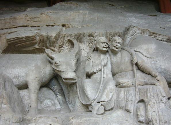 禅宗十牛图--牧牛图颂