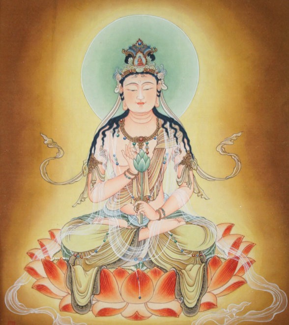 观音成道日宽容法师为大众开示《普门品》--学佛网