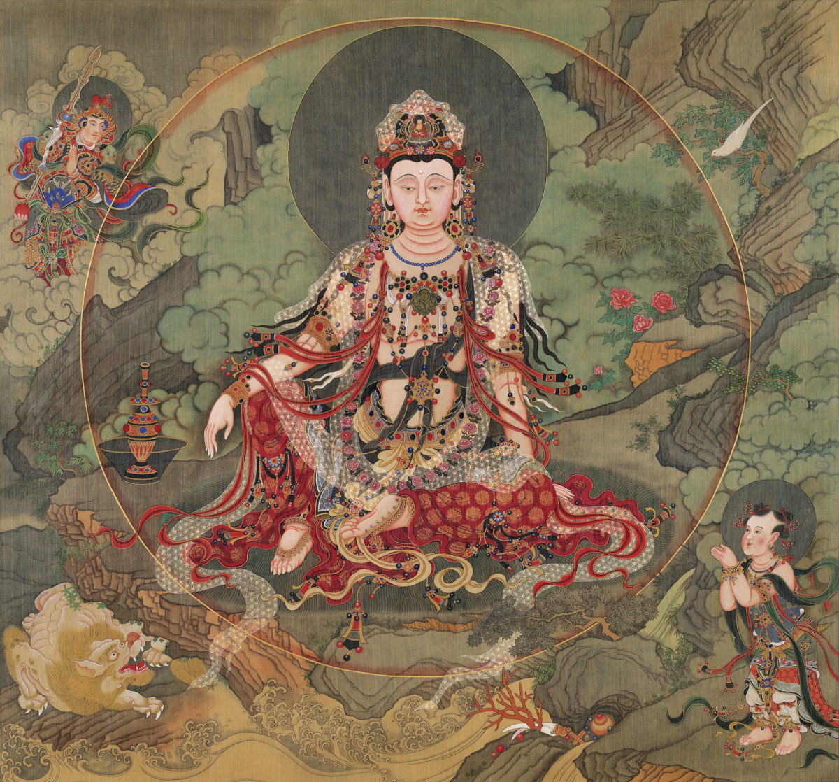 水月观音宝像免费结缘