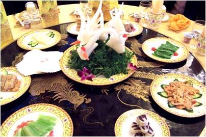 时尚低碳婚礼全素宴--竹林寺静心的空间、学